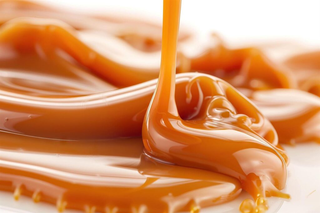 Caramel Butterscotch melted liquid
