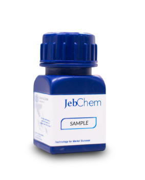Jebchem-Bottle-Sample blue plastic sample bottle of JebChem additives