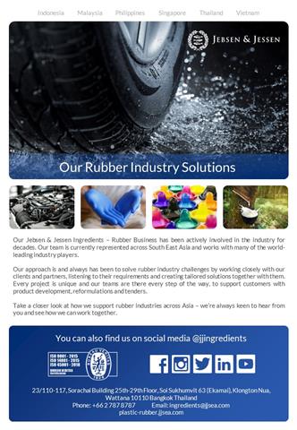 Rubber Product List Cover (Custom)