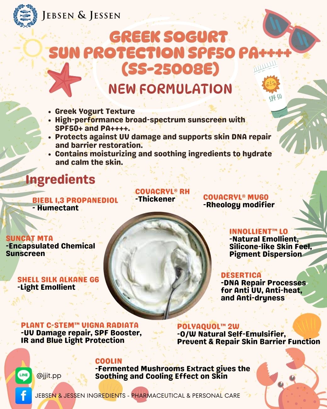 SS-25008E GREEK SOGURT SUN PROTECTION SPF50 PA++++ (1) 1-LO-25003T POLLUTION DEFENSE OIL INFUSED SERUM