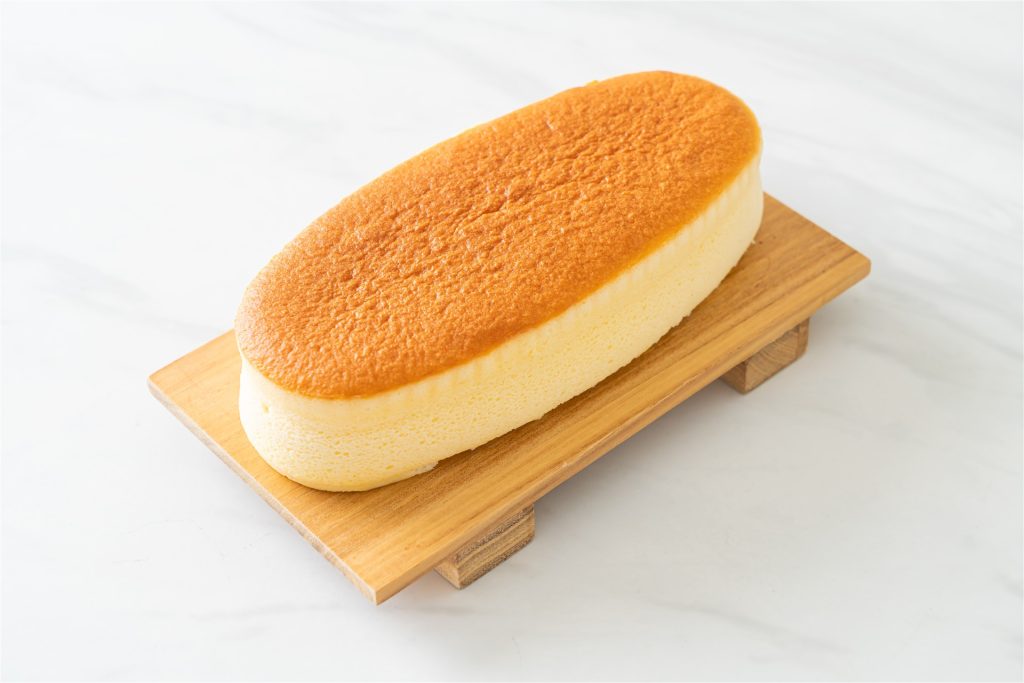 light cheese cake in Japanese style donuts-with-powdered-sugar-(1)-(Custom)