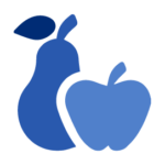 colouring food icon